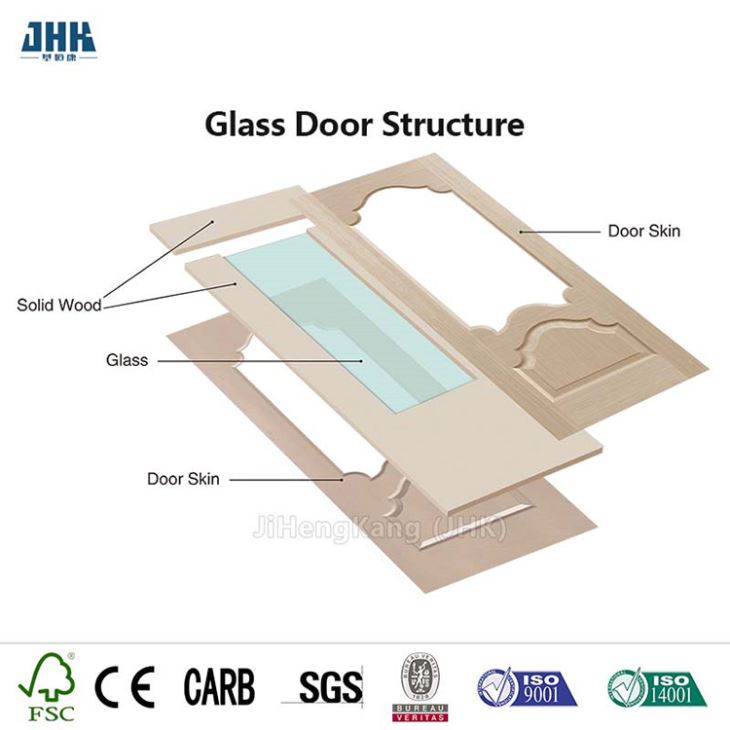 Interior Bifold Glass Folding Internal Swing Door