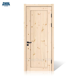 Natural Vivid Knotty Pine Wood Door