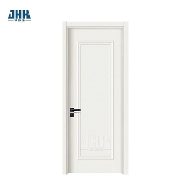 White Primer Wood Timber Shaker Door with Obscure Glass