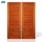 2-Panel Interior Pocket Timber Wooden Door