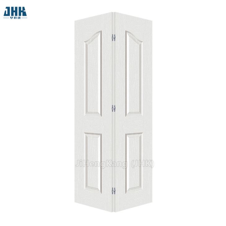 Unfinished Solid Pine Wood Bifold Louver Wood Door for Interior