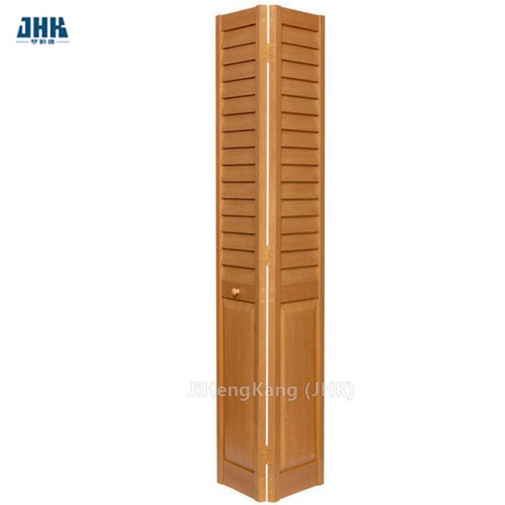 Louvered Bedroom Interior Wooden Louver Door from China manufacturer