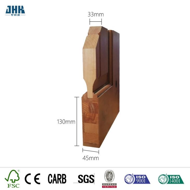 Alder Solid Wood Carving Wood Door