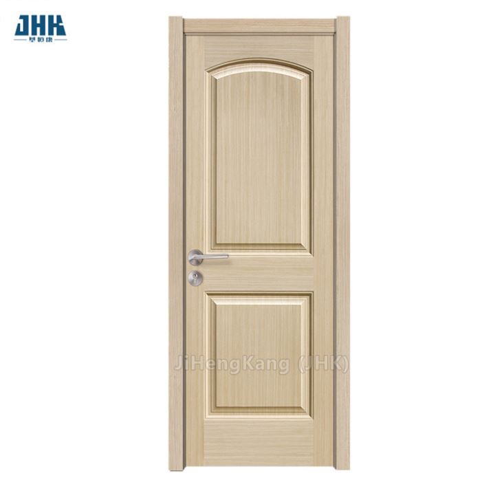 Jhk-M09 Red Oak Wood Veneer MDF Modern Door Skin