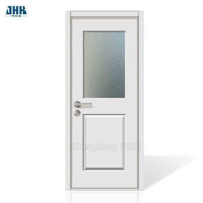 Custom Standard Wood-Grain Transfer Aluminum Profile Front Doors for Homes