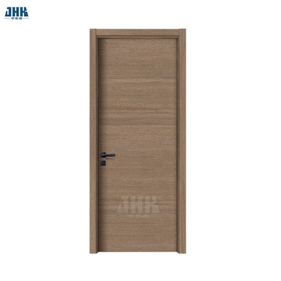 2020new Hot Selling Products Nigeria Style Wood Doors Nature Teak Polish Color Modern Interior Door (EF-V018)