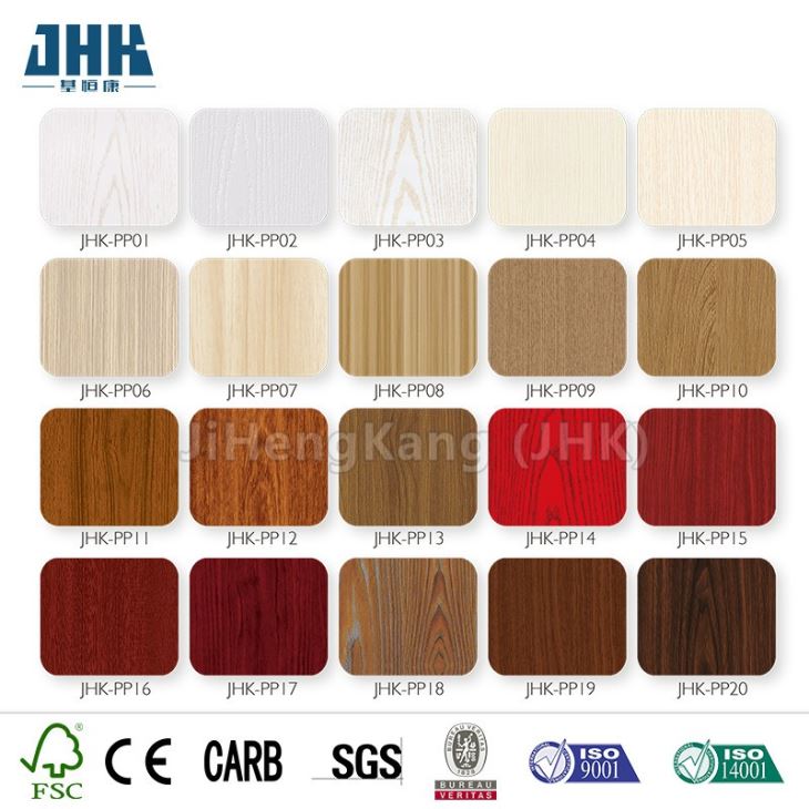 White Finished Material PVC MDF Door