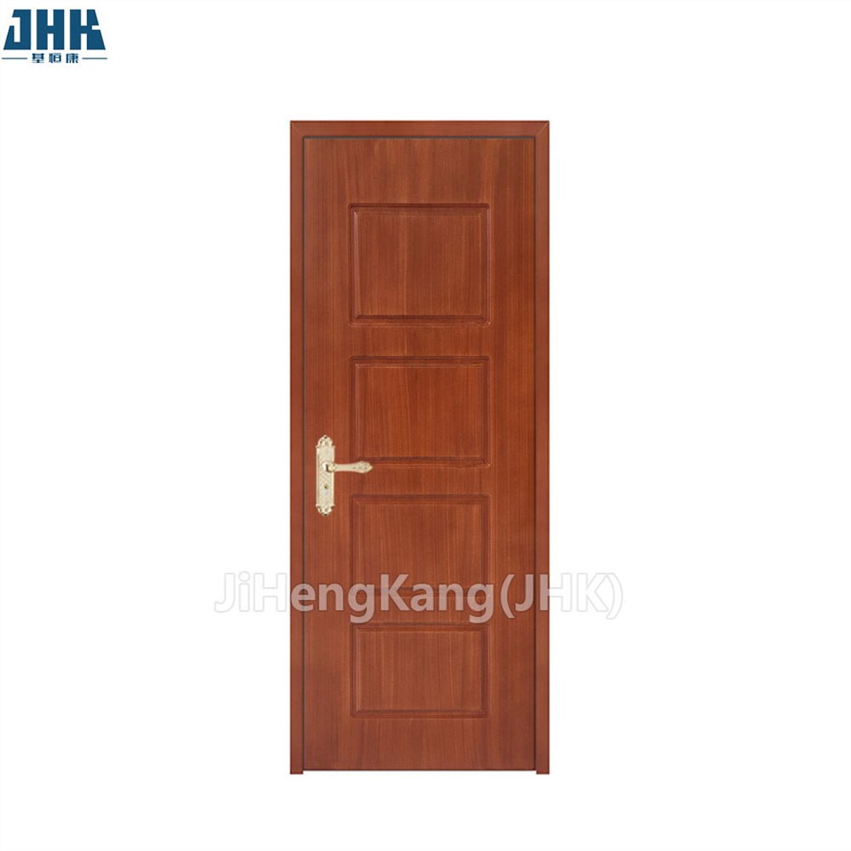 UPVC/PVC Sandwich Door Panel for Cheap Price with Arch Glass