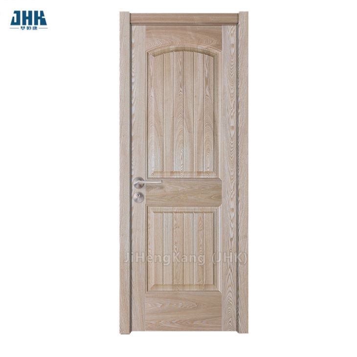 A02 Popular Single Wooden Interior Flush Door Design with Sliding Door Lock